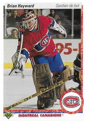 Hayward, Brian / 1990-91 Montreal Canadiens / Upper Deck #171 / Canadian