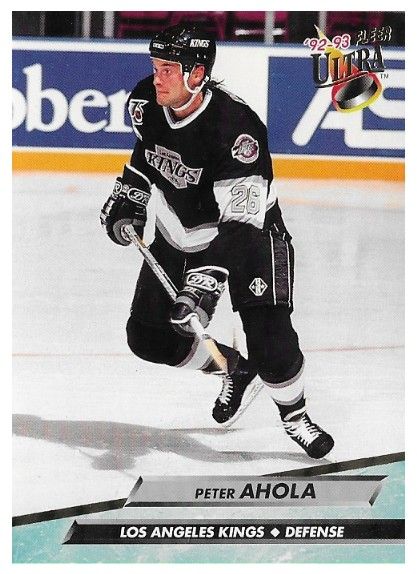 Ahola, Peter / 1992-93 Los Angeles Kings / Ultra #78