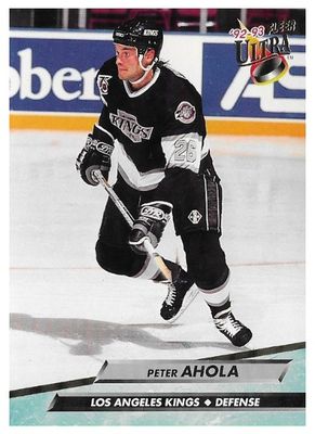 Ahola, Peter / 1992-93 Los Angeles Kings / Ultra #78