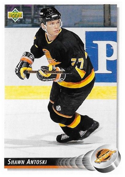 Antoski, Shawn / 1992-93 Vancouver Canucks / Upper Deck #81