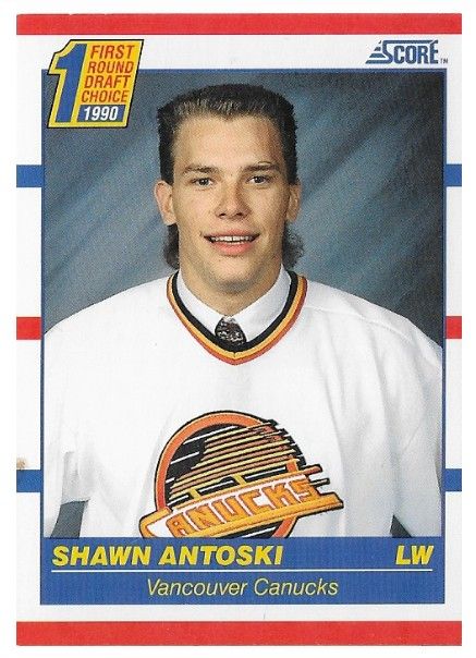 Antoski, Shawn / 1990-91 Vancouver Canucks / Score #429