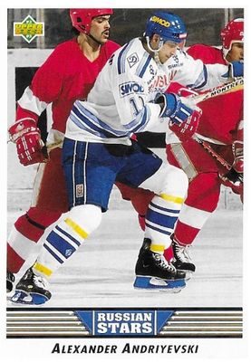 Andriyevski, Alexander / 1992-93 Moscow Dynamo / Upper Deck #342