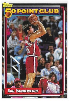 Vandeweghe, Kiki / 1992-93 Los Angeles Clippers / Topps #203
