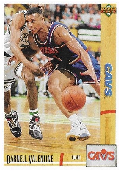 Valentine, Darnell / 1991-92 Cleveland Cavaliers / Upper Deck #227