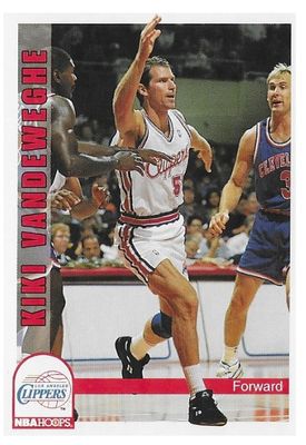 Vandeweghe, Kiki / 1992-93 Los Angeles Clippers / Hoops #405