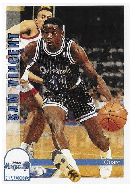 Vincent, Sam / 1992-93 Orlando Magic / Hoops #167
