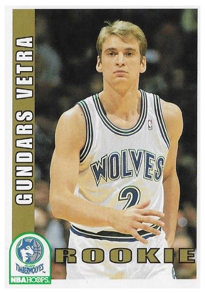 Vetra, Gundars / 1992-93 Minnesota Timberwolves / Hoops #425