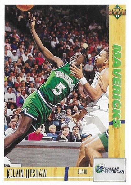 Upshaw, Kelvin / 1991-92 Dallas Mavericks / Upper Deck #248