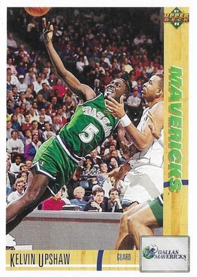 Upshaw, Kelvin / 1991-92 Dallas Mavericks / Upper Deck #248