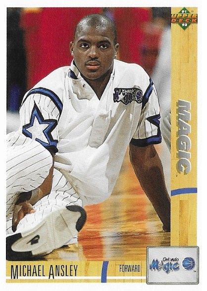 Ansley, Michael / 1991-92 Orlando Magic / Upper Deck #224