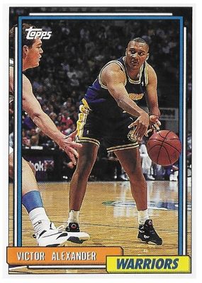 Alexander, Victor / 1993-94 Golden State Warriors / Topps #316
