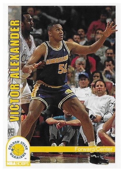 Alexander, Victor / 1992-93 Golden State Warriors / Hoops #71