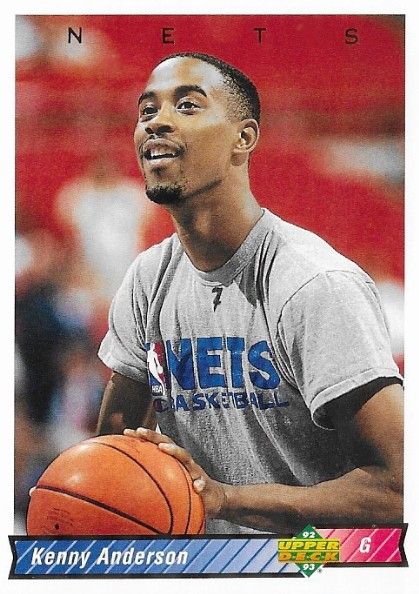 Anderson, Kenny / 1992-93 New Jersey Nets / Upper Deck #127