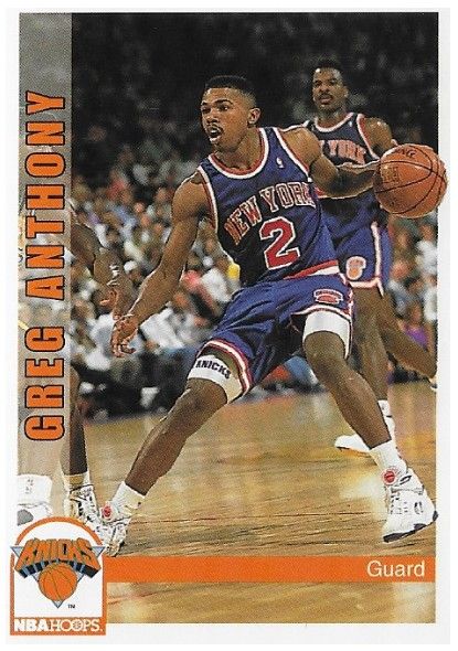 Anthony, Greg / 1992-93 New York Knicks / Hoops #152