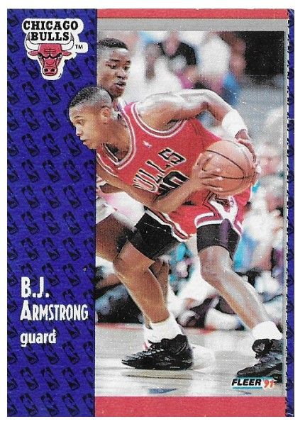 Armstrong, B.J. / 1991-92 Chicago Bulls / Fleer #8