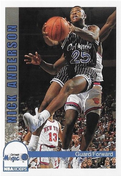 Anderson, Nick / 1992-93 Orlando Magic / Hoops #160