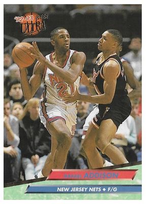 Addison, Rafael / 1992-93 New Jersey Nets / Ultra #312