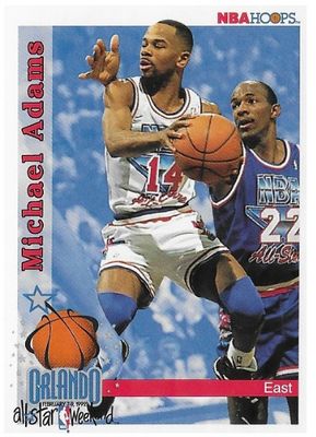Adams, Michael / 1992-93 Washington Bullets / Hoops #293