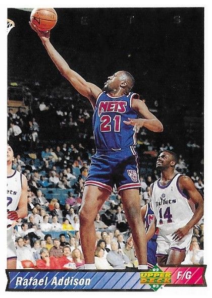 Addison, Rafael / 1992-93 New Jersey Nets / Upper Deck #260