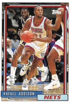 Addison, Rafael / 1992-93 New Jersey Nets / Topps #345
