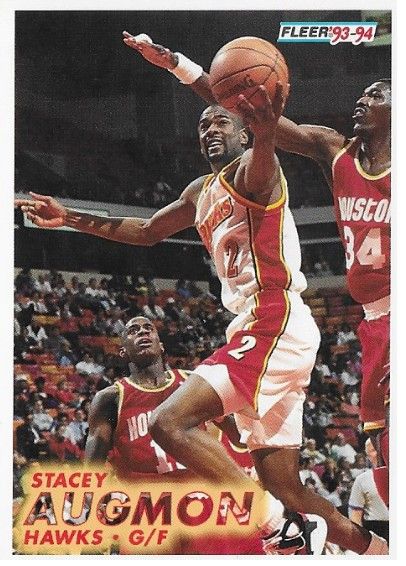 Augmon, Stacey / 1993-94 Atlanta Hawks / Fleer #1