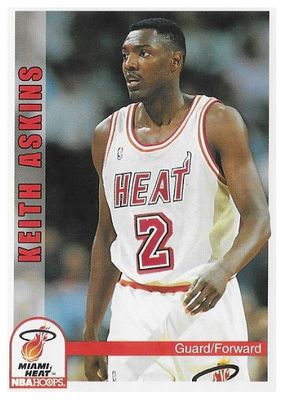 Askins, Keith / 1992-93 Miami Heat / Hoops #411