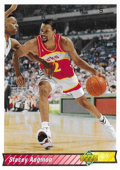 Augmon, Stacey / 1992-93 Atlanta Hawks / Upper Deck #142