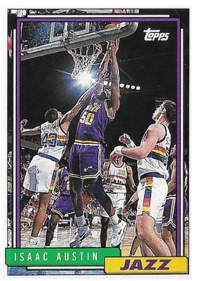 Austin, Isaac / 1992-93 Utah Jazz / Topps #313
