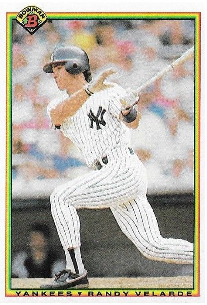 Velarde, Randy / 1990 New York Yankees / Bowman #434
