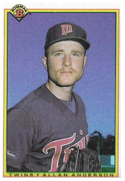 Anderson, Allan / 1990 Minnesota Twins / Bowman #409