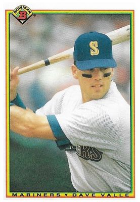 Valle, Dave / 1990 Seattle Mariners / Bowman #473