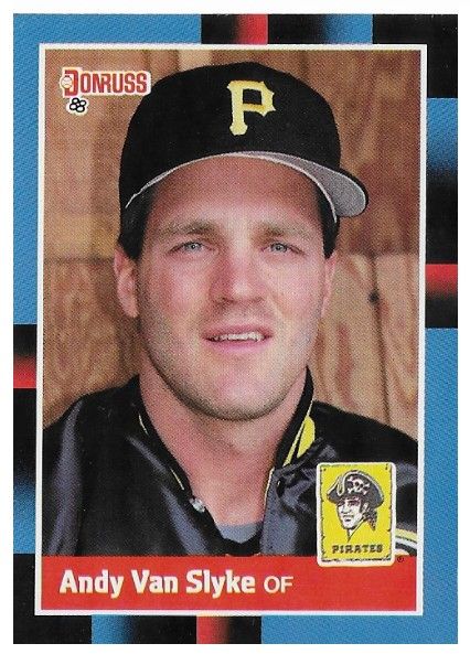 Van Slyke, Andy / 1988 Pittsburgh Pirates / Donruss #291