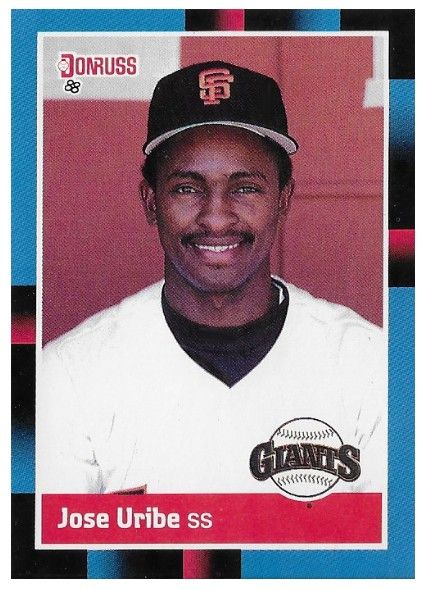 Uribe, Jose / 1988 San Francisco Giants / Donruss #559