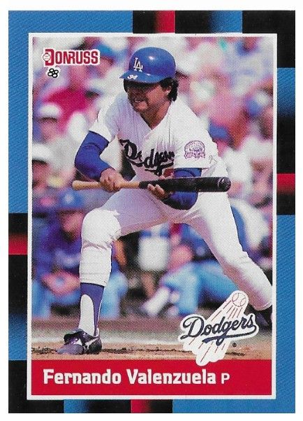 Valenzuela, Fernando / 1988 Los Angeles Dodgers / Donruss #53