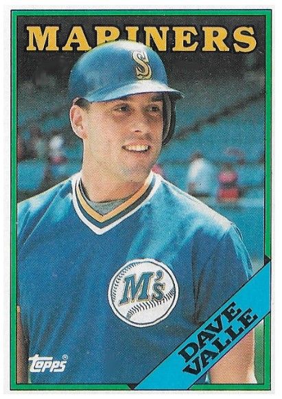 Valle, Dave / 1988 Seattle Mariners / Topps #583