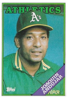 Andujar, Joaquin / 1988 Oakland Athletics / Topps #47