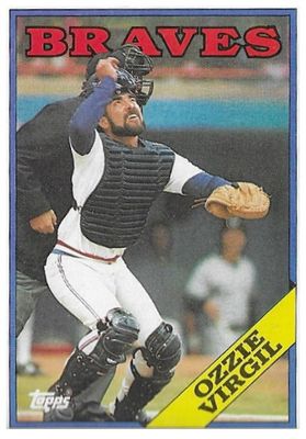 Virgil, Ozzie / 1988 Atlanta Braves / Topps #755
