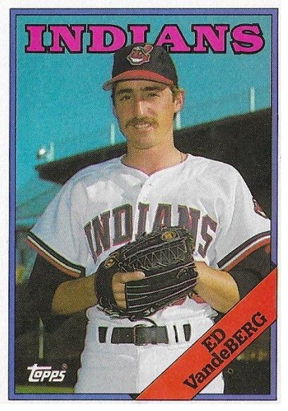 Van De Berg, Ed / 1988 Cleveland Indians / Topps #421
