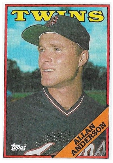 Anderson, Allan / 1988 Minnesota Twins / Topps #101