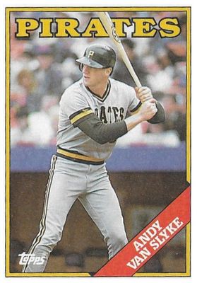 Van Slyke, Andy / 1988 Pittsburgh Pirates / Topps #142