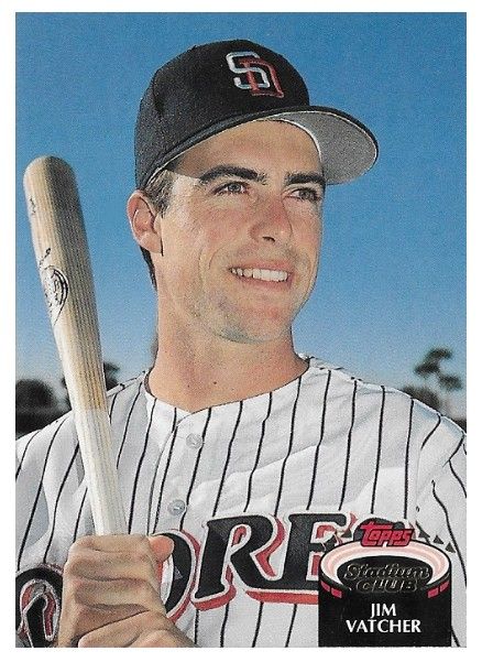 Vatcher, Jim / 1992 San Diego Padres / Stadium Club #78