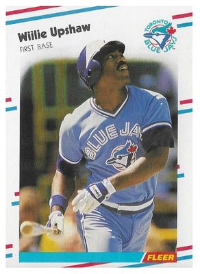 Upshaw, Willie / 1988 Toronto Blue Jays / Fleer #124