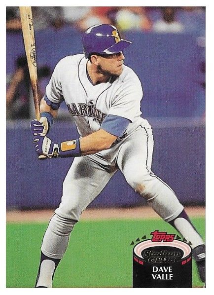 Valle, Dave / 1992 Seattle Mariners / Stadium Club #56