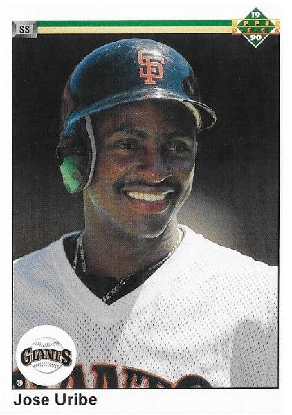 Uribe, Jose / 1990 San Francisco Giants / Upper Deck #188