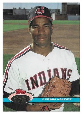 Valdez, Efrain / 1991 Cleveland Indians / Stadium Club #483