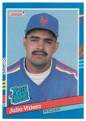 Valera, Julio / 1991 New York Mets / Donruss #39
