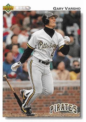 Varsho, Gary / 1992 Pittsburgh Pirates / Upper Deck #217