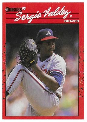 Valdez, Sergio / 1990 Atlanta Braves / Donruss #405