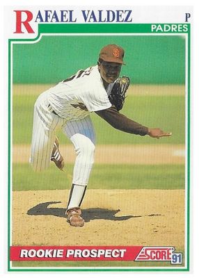Valdez, Rafael / 1991 San Diego Padres / Score #360