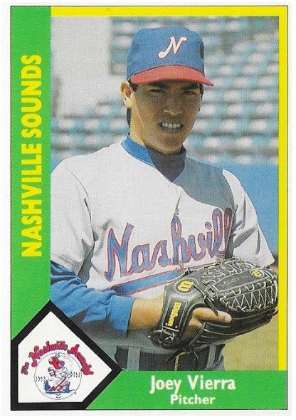 Vierra, Joey / 1990 Nashville Sounds / CMC #128